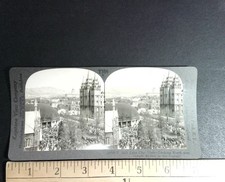 Salt Lake City Utah Stereoview Keystone View Co. Temple Square Capitol 1910s picture