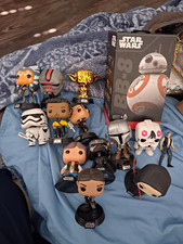 Funko Pop & Sphero Star Wars Mixed Lot 12pc BB-8, Stormtrooper, Yoda picture