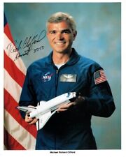 MICHAEL RICHARD CLIFFORD signed 8x10 NASA ASTRONAUT litho photo GREAT CONTENT picture