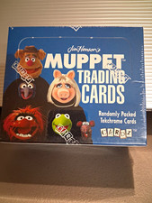 1993 Cardz Jim Henson’s Muppet Trading Cards Sealed Box 36 Packs Rare picture