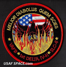 NROL- 49 PHOENIX -DELTA IV H Launch USAF DOD VAFB SATELLITE Mission SPACE PATCH picture