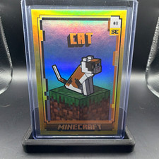2025 Panini Minecraft Special Edition Base Set CAT #8 GOLD 44/50 picture