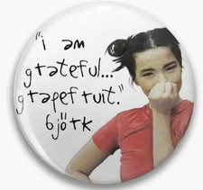 Bjork - I Am Grapefruit - Button Badge picture