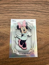 2024 Disney Topps Chrome Minnie Mouse Base Refractor Card #2 Mint picture