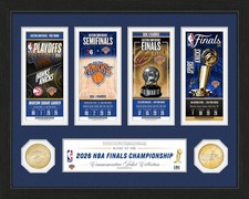 New York Knicks 2026 Road to the NBA Championship Bronze Coin Ticket Collection picture