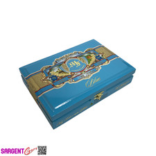 My Father Cigars Blue Robusto Empty Wooden Cigar Box 8.75x6.25x2 picture