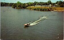 VINTAGE POSTCARD BUGGS ISLAND LAKE AT CLARKSVILLE VIRGINIA 1960s picture