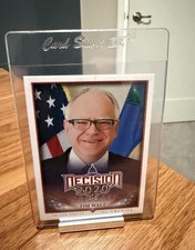 2021 Decision 2020 Series 2 Tim Walz Capital /5 Green Foil #ed Rare Hard to Find picture