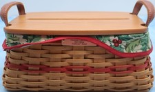 Longaberger 2002 Christmas Collection Traditions Ribbon Dispenser picture