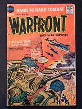 Warfront issue #30 (1956, Harvey / Thrill) Jack Kirby cover Tales of Combat Pics picture
