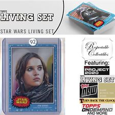 2020 Topps Star Wars Living Set - Card #67 Jyn Erso (Felicity Jones) Rogue One picture