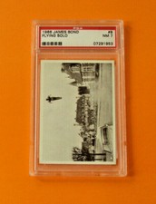 1966 JAMES BOND CARD #8 PSA GRADED 7 THUNDERBALL SEAN CONNERY PHILADELPHIA GUM picture