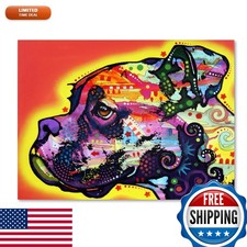 Trademark Fine Art Dean Russo Profile Boxer 14 x 19 picture