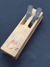 Kiyotada Rare Inro Kanna Japanese Double-blade Male-tenon Plane 20mm 清忠 印籠鉋 picture