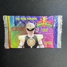 Mighty Morphin Power Rangers The New Season Sealed Trading Card Pack picture