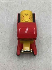 Shell Motor Company Yellow Red Metal Oil Delivery Truck Coin Bank picture
