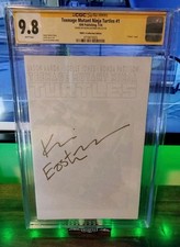 TMNT #1 Exclusive Collection Edition Faded Rare Variant Signed By Kevin Eastman picture
