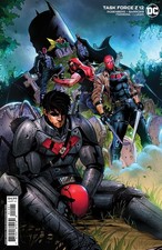 Task Force Z #12A VF/NM; DC | Red Hood Jim Cheung Variant - w/Bag+Board picture