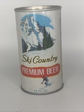 USBC #125-3 Vintage Ski Country Premium Straight Side Beer Can NEAT picture