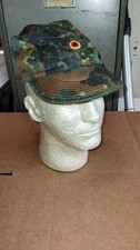 1990's Era German Bundeswehr Flecktarn Field Cap Hat Fleck Camouflage Size 59 picture