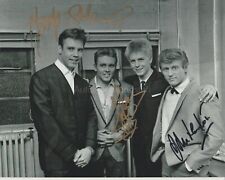 Marty Wilde, Joe Brown & John Leyton HAND SIGNED 8x10 Photo, Autograph Rock Roll picture