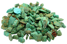 170 Gram Natural Stabilized Blue Green Turquoise Nugget & Thin Slab Roughs CS468 picture