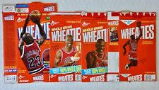 Vintage Wheaties Cereal Boxes Michael Jordan  Lot of 4 Flat/Empty picture