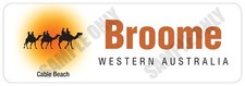 Broome  Western Australia  Kimberley Bumper sticker picture