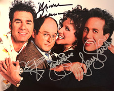 SEINFELD FULL CAST Signed 8x10