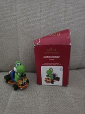 Hallmark Keepsake Ornament Nintendo Mario Kart YOSHI 2020 Rare picture