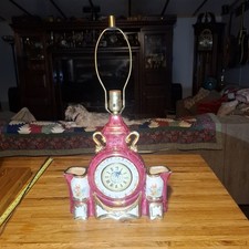 Vintage Retro from the 1950s by Lanshire electric self-starting clock picture