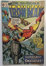 Marvel Comics The Invincible Iron Man #31 1970 Silver Age Vintage Comic picture