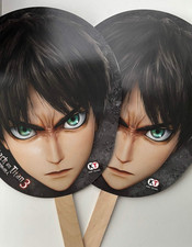 SET OF 2 Attack on Titan 3 Koei Tecmo 2026 Anime Expo Exclusive Limited Fans picture