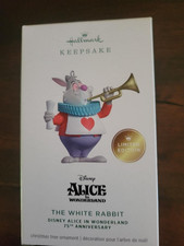 MIB Hallmark  2026 THE WHITE RABBIT Alice in Wonderland LTD ED -  picture