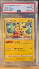 Pikachu 052 Lost Origin PSA 10 Pokémon TCG picture