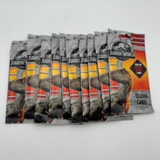 Jurassic World Fallen Kingdom 10 Booster Packs Factory Sealed Collect Them All picture
