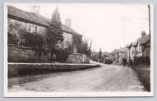 Linton Yorkshire Village Street Rppc Postcard 1948 Harrogate Postmark picture