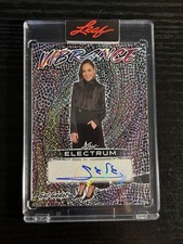 2025 Leaf Vibrance Gal Gadot Auto #V-GG1 Electrum 1/1 picture