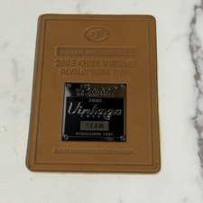 Indian Motorcycle 2003 Chief Vintage Development Team Employee Award picture