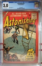 π₯ CGC 3.0 ASTONISHING #51 π 1st X-MEN PROTOTYPE ATLAS 1956 AVENGERS DOOMSDAY picture
