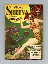 Stories of Sheena Queen of the Jungle Pulp Mar 1951 #1 VG picture