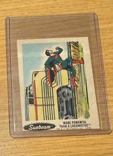 1978 DC Comics Sunbeam Superhero Stickers Superman Trading Card #19 of 30 picture