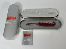 Victorinox Spartan 100th Anniversary Officers Swiss Army Knife 1897-1997 Tin picture