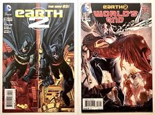 🩸Earth 2 #25 (2014) 1st Full App. of Val-Zod 75th Variant & World’s End #16 🔑 picture