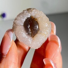 31G Natural Truffle Chalcedony, Botryoidal Agates, Womb Balls, Panda Agates picture