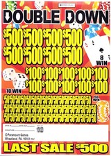 Pull Tab Tickets - Jar - Game - Double Down - 10,020 ct picture