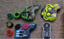 Kamen Rider Geats DX Tycoon, Naago & Punkjack Buckle set, loose, US Seller picture