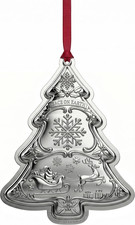 Gorham 2026 Sterling Silver Christmas Tree Ornament 10Th Edition Annual Collecti picture
