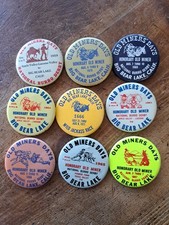 9 Vintage 1950's-60's Pins 