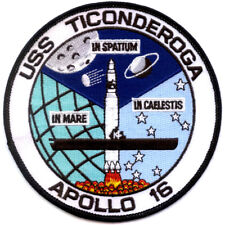 CVS-14 USS Ticonderoga Patch Apollo 16 picture